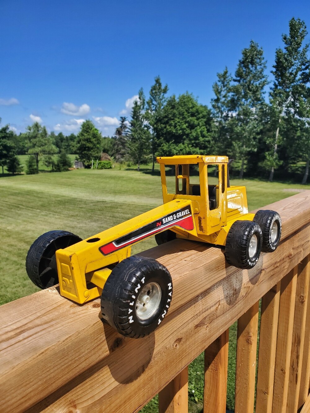 Vintage Nylint Sand And Gravel Tractor